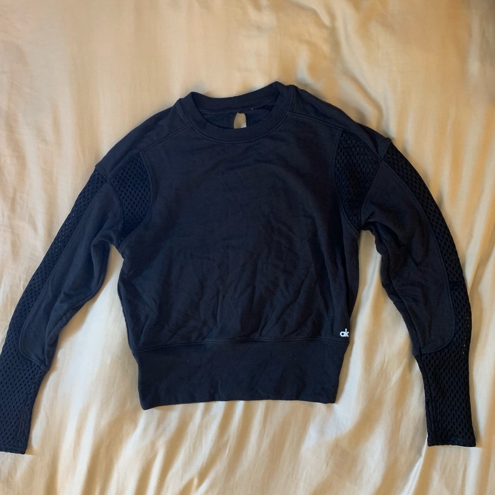 Alo Yoga Sweaters Alo Yoga Mesh Keyhole Back size small